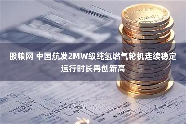 股粮网 中国航发2MW级纯氢燃气轮机连续稳定运行时长再创新高